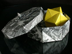 Papier cadeau en origami