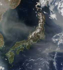 L'ile d'Honshu